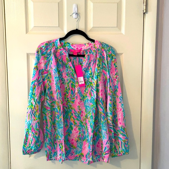 Lilly Pulitzer Tops - Lilly Pulitzer Elsa Top